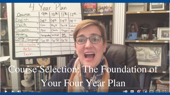 Course Selection: The Foundation of Your Four Year Plan